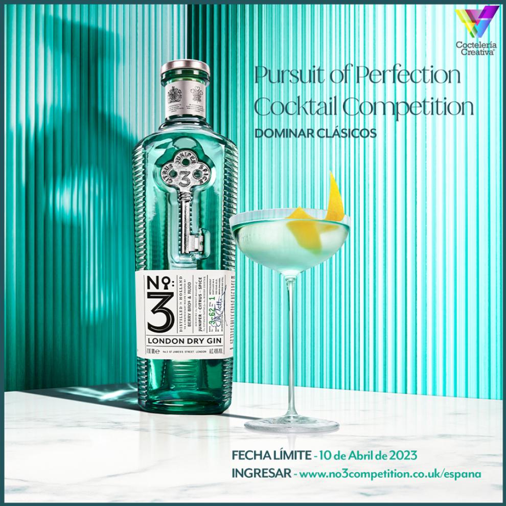 No3 Gin anuncia la tercera edición de su Concurso Internacional de Cócteles imagen concurso No3 Gin anuncia la tercera edición de su Concurso Internacional de Cócteles