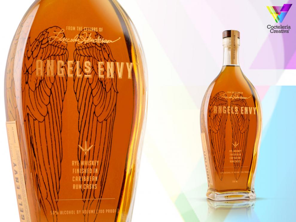 imagen de la botella de angels envy rye whisky