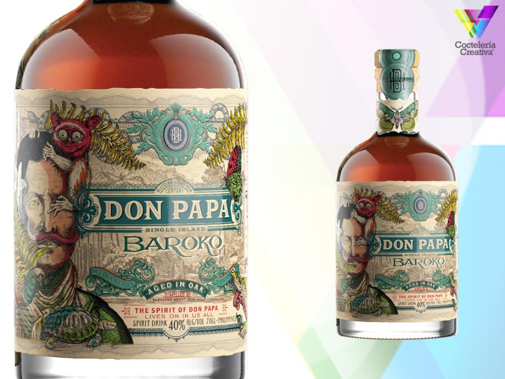 don papa baroko ron de filipinas imagen de la botella de ron Don Papa Baroko