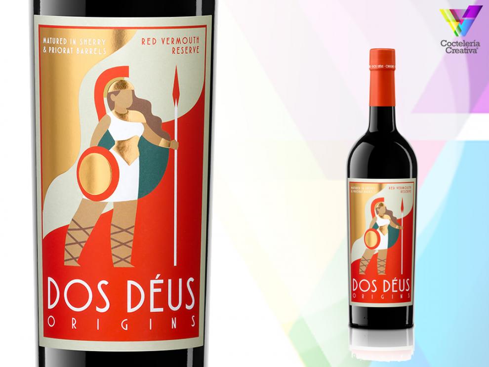 dos deus origins vermouth red imagen de la botella de dos deus origins rojo